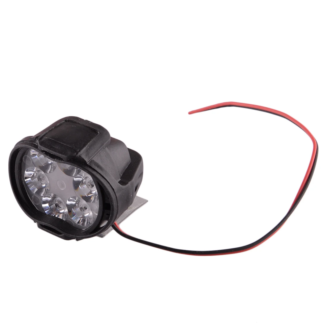 2Pcs LED Headlight Fog Lamp with Switch for Motorcycle Bicycle Car Truck Marine ATV SUV UTV UTE Tractor Trailer Boat Excavator