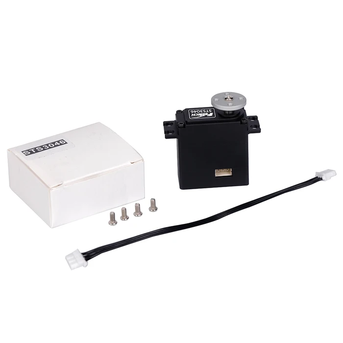 Feetech STS3046 Expert-Level 7,4 V 40 kg 360 Grad Smart Servo Metall 360 Grad Lenkgetriebe für ferngesteuertes Spielzeugauto