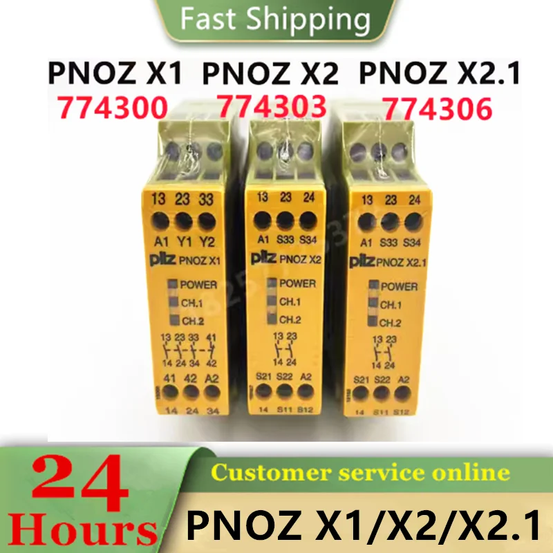 PNOZ-New ، PNOZ X1 ، PNOZ X2 ، pilnoz X2.1 ، led ، أصلي