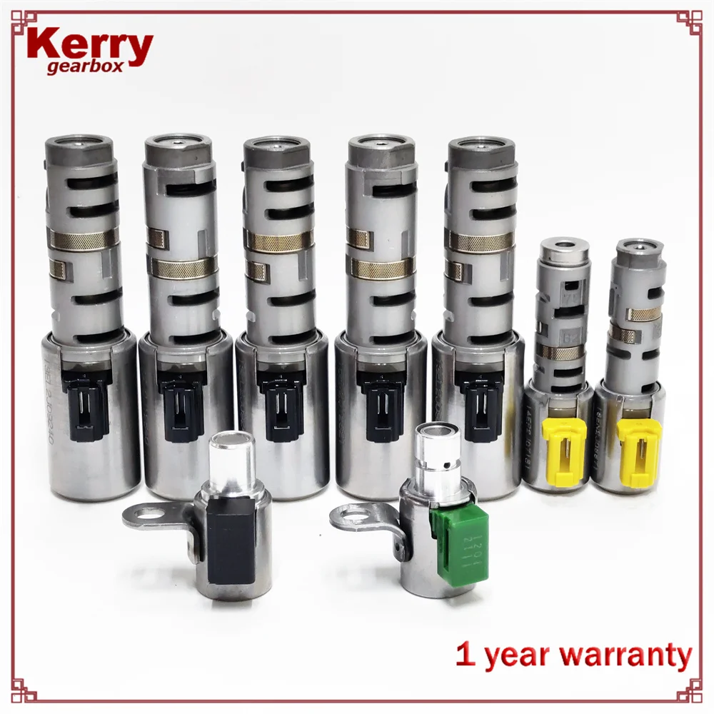 0C8 TR80SC, 8-Speed Trans 9PCS Solenoid Valve Repair Assembly,OE 0C8325039, For Audi Porsche VW Cadillac 2010-2020 Auto Vehicles