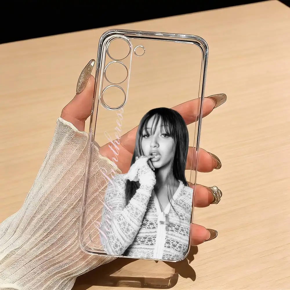 Singer Pink P-Pantheress ALBUM Phone Case For Samsung S25,S24,S21,S22,S23,S30,Ultra,S20,Plus,Fe,Lite Transparent Cover