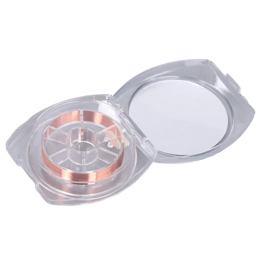 0.02mm hone Motherboard Soldering Jump Wire 120m Length ABS PCB Repair Copper Wire Copper Conduction Wire