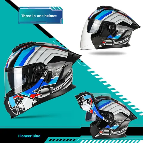 오토바이 헬멧 플립 페이스 헬멧 렌즈 안티포그 남녀공용 사계절 범용 풀페이스 오토바이 안전 헬멧 오토바이 헬멧 플립 페이스 헬멧 렌즈 안티포그 남녀공용 사계절 범용 풀페이스 오토바이 안전 헬멧