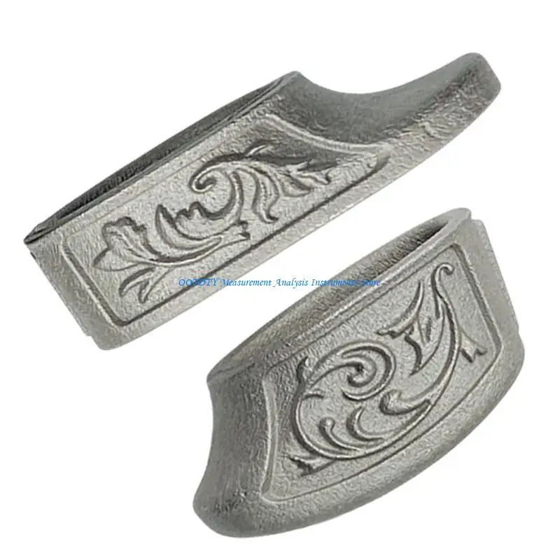 367D Stainless Steel Cutter Handle Pommel Hand Guard Set Protectors Casting Embryo