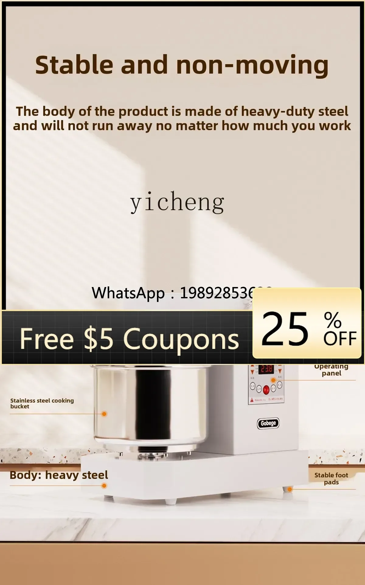 

BB double action dough mixer commercial blender portable food processors