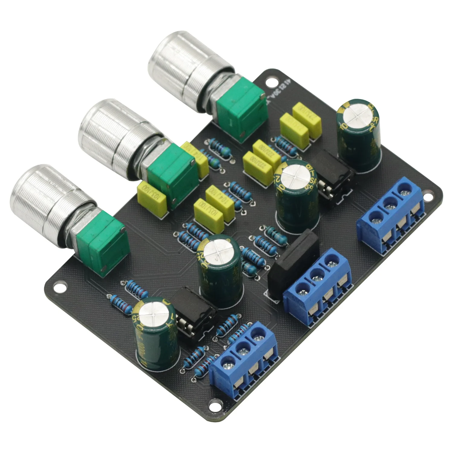 Dual NE5532 Tone Stereo Preamplifier Board Audio HiFi Amprifier Equalizer Preamp Treble Bass Tone Control Module Board