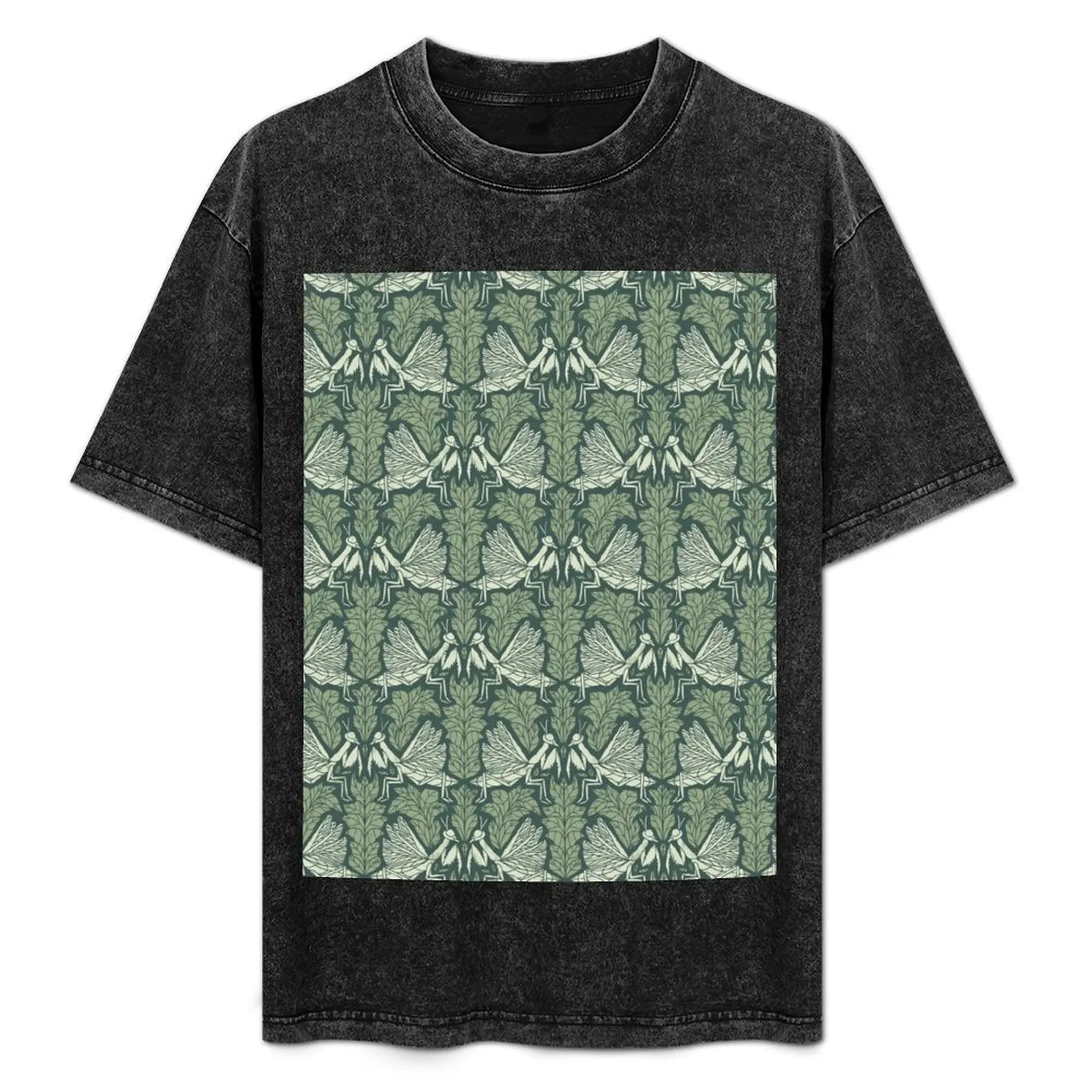 

Eat, Prey, Love Praying Mantis Pattern T-Shirt Breathable Gym Short Sleeve T-Shirt