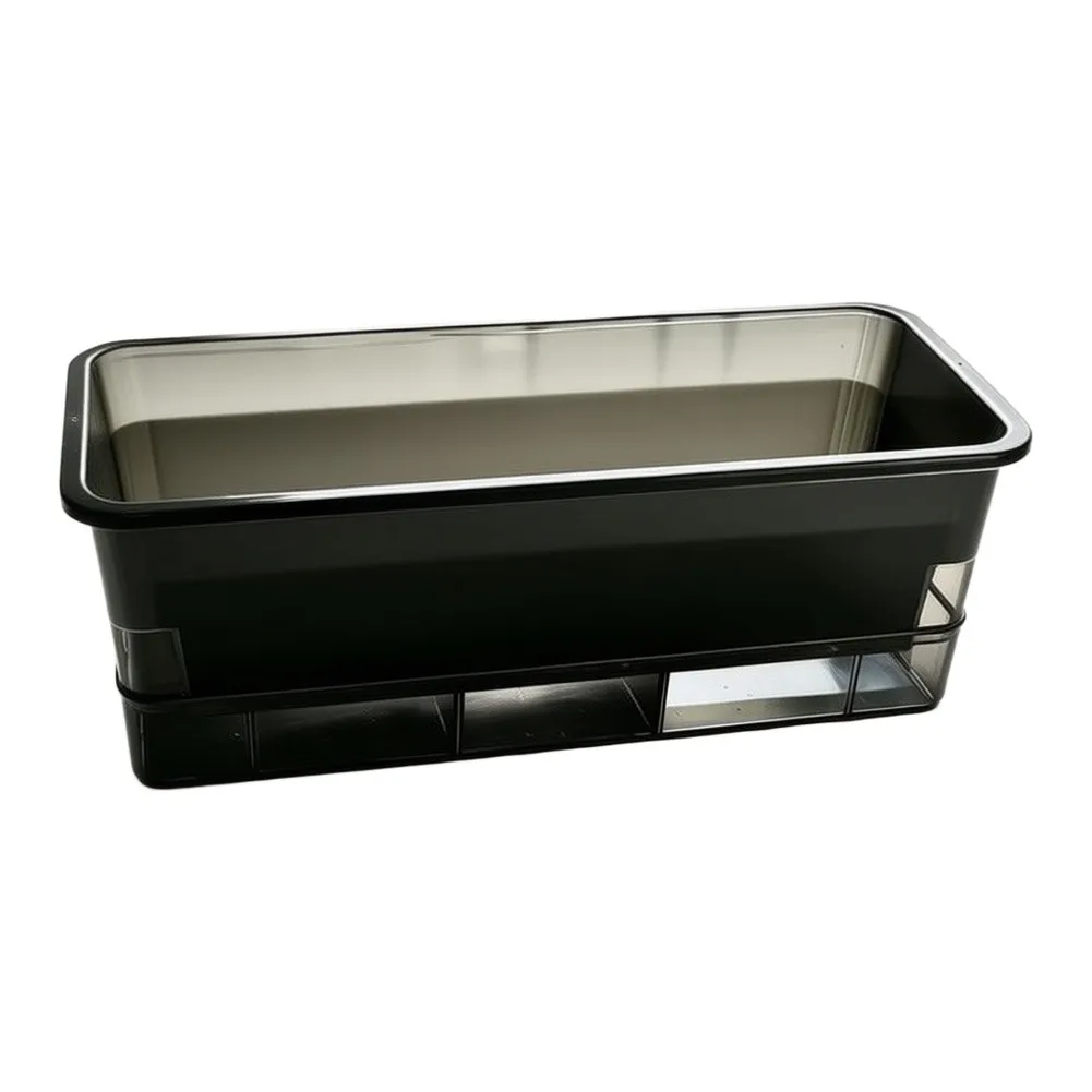 Self Watering Rectangular Plant Pot for Balcony Window Sill Gardening Small Space Vegetable Growing Container Plastic