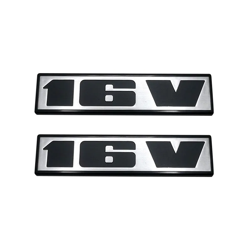 Originele Auto Accessoires 2 Pcs Rode Kleur Konijn Gt Scirocco 16V Badge Golf Embleem