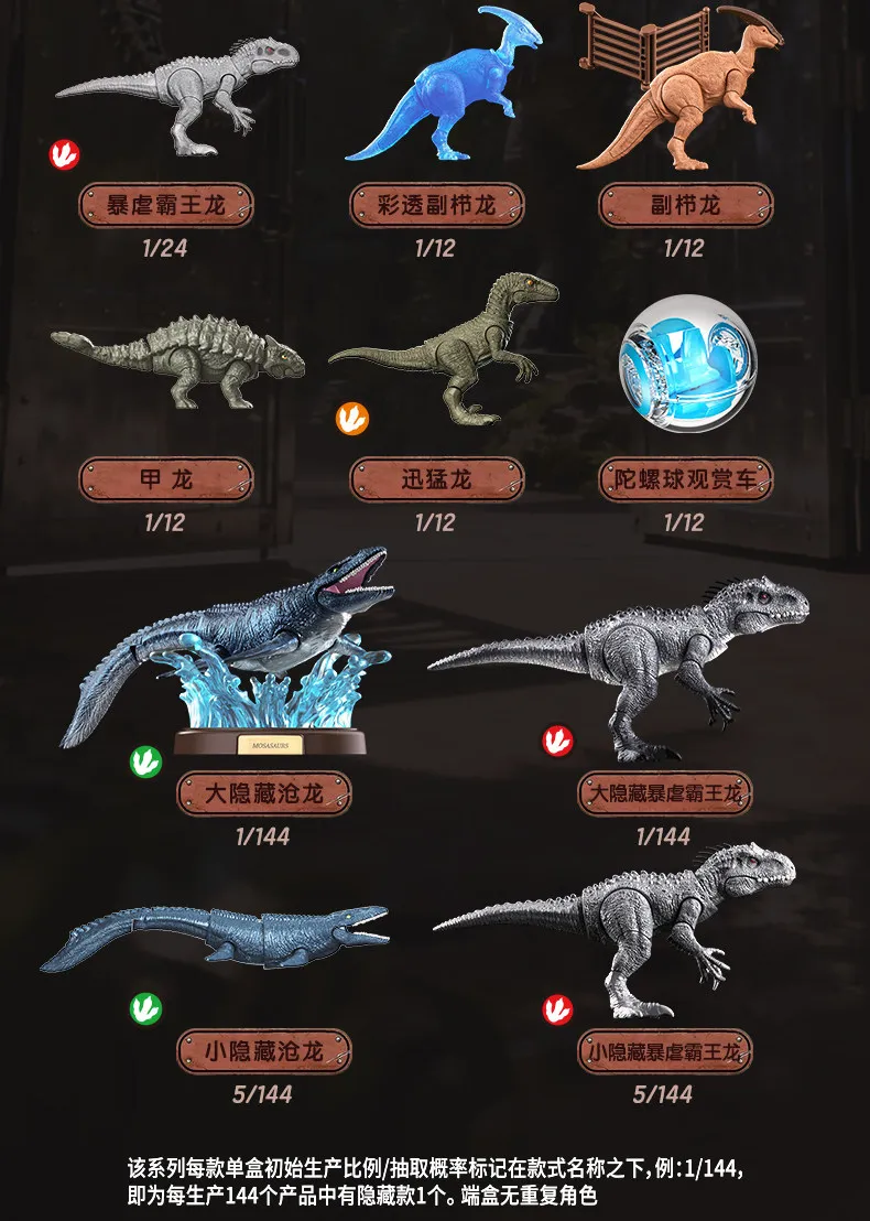 BLOKEES Original Jurassic World TS04 TS03 TS02 Jurassic Park Dinosaurier Tyrannosaurus Zusammengebautes Modell Actionfigur Spielzeug Geschenk – Detail 40