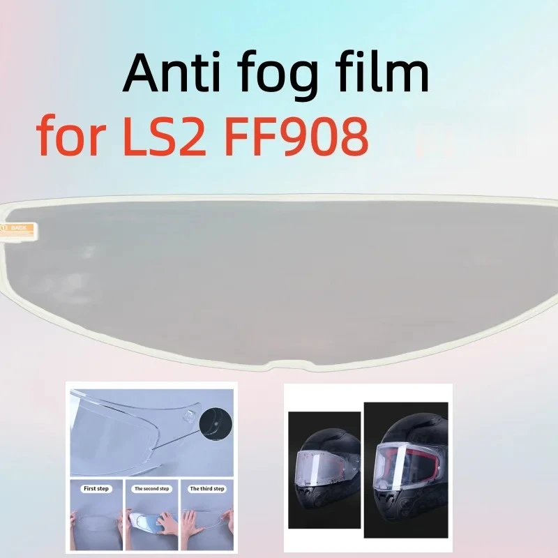 Anti Fog Film Sticker Inserted For LS2 FF908 Motorcycle Helmet Visor Lens Motorcycle Helmets Accessories visor inserts