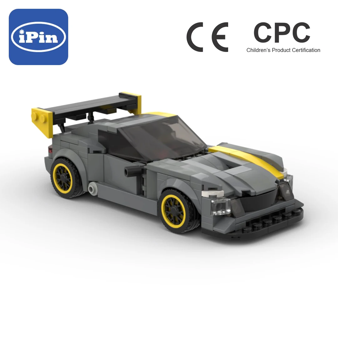 

MOC-47241 Sports Car Building Block 296pcs DIY Technology Assembly Electronic Drawing High TechToys Kids Christmas Gifts