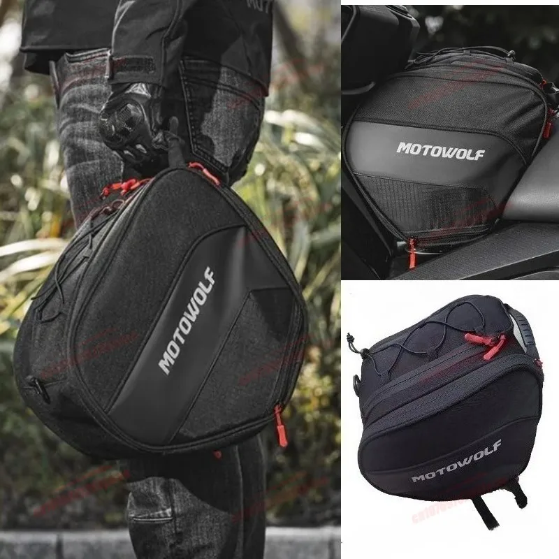 

Motorcycle Specific Fuel Tank Bag, Large Capacity, Multifunctional, Waterproof, Durable, Night Reflective Riding Bag