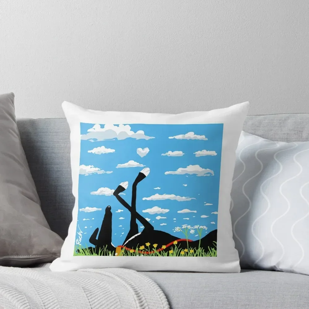 

So Blue The Sky Throw Pillow bed pillows Sofa Cushion Anime Cushions Cover pillow