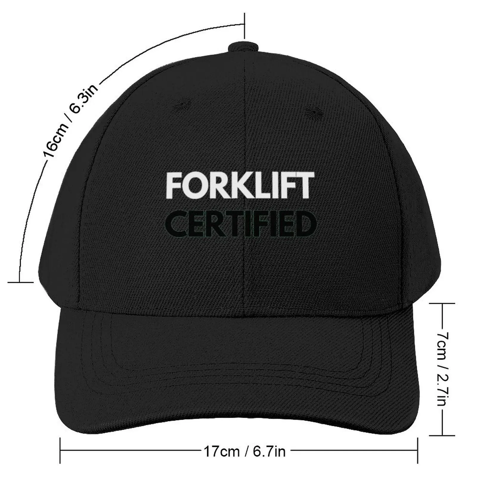 Forklift Memes: Forklift Certified Memes Baseball Cap Custom Cap western Hat Luxury Man Hat Sun Cap Men's Caps Women's