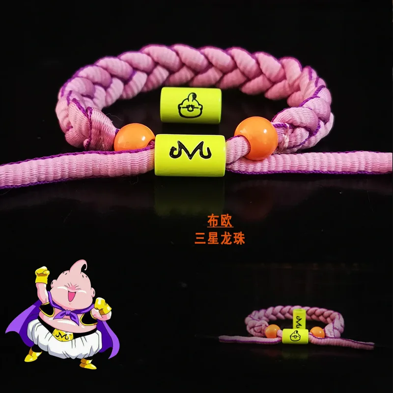Brandneues Anime Dragon Ball Son Goku Cosplay Kakarotto Armband Handgeknüpftes Anime-Armband Paar-Accessoires Weihnachtsgeschenke – Detail 5