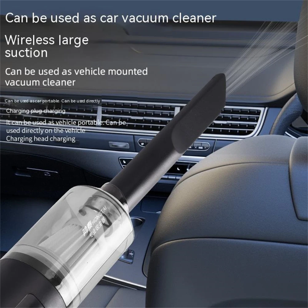 3-in-1 Portable Handheld Car Vacuum Cleaner 3100pa Powerful Suction Wireless Charging High-power Mini Vacuum Cleaner Wholesale