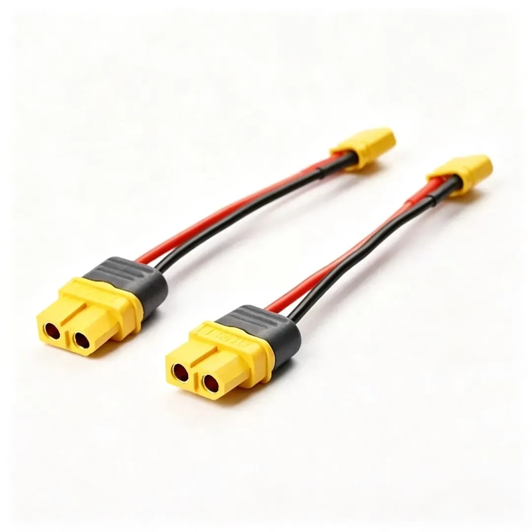 XT60H to XT30U Male Female Plug Adapter Cable 10/15/20/30CM Silicone Wire RC Lipo Battery Connector Extension Wire for FPV