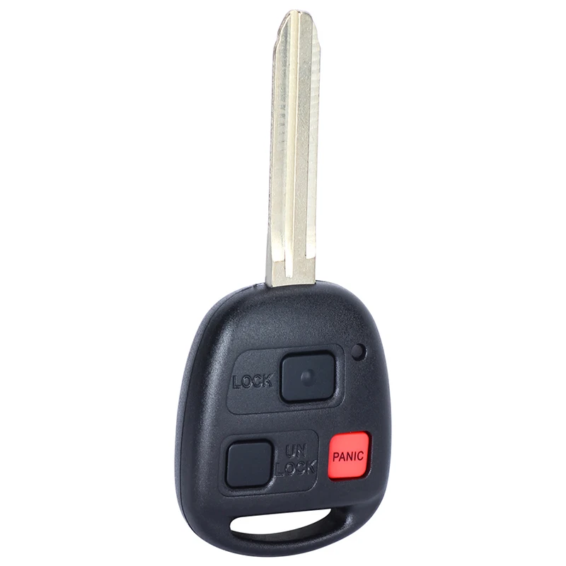 KEYECU Remote Head Car Key With 3 Buttons for Toyota Land Cruiser 1998 1999 2000 2001 2002 2003 2004 2005 2006 2007 Fob HYQ1512V