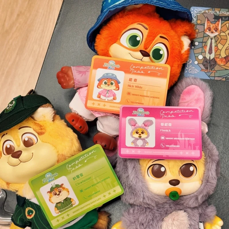 Genuine Miniso Zootopia Blind Box Daily LIfe Series Nick Judy