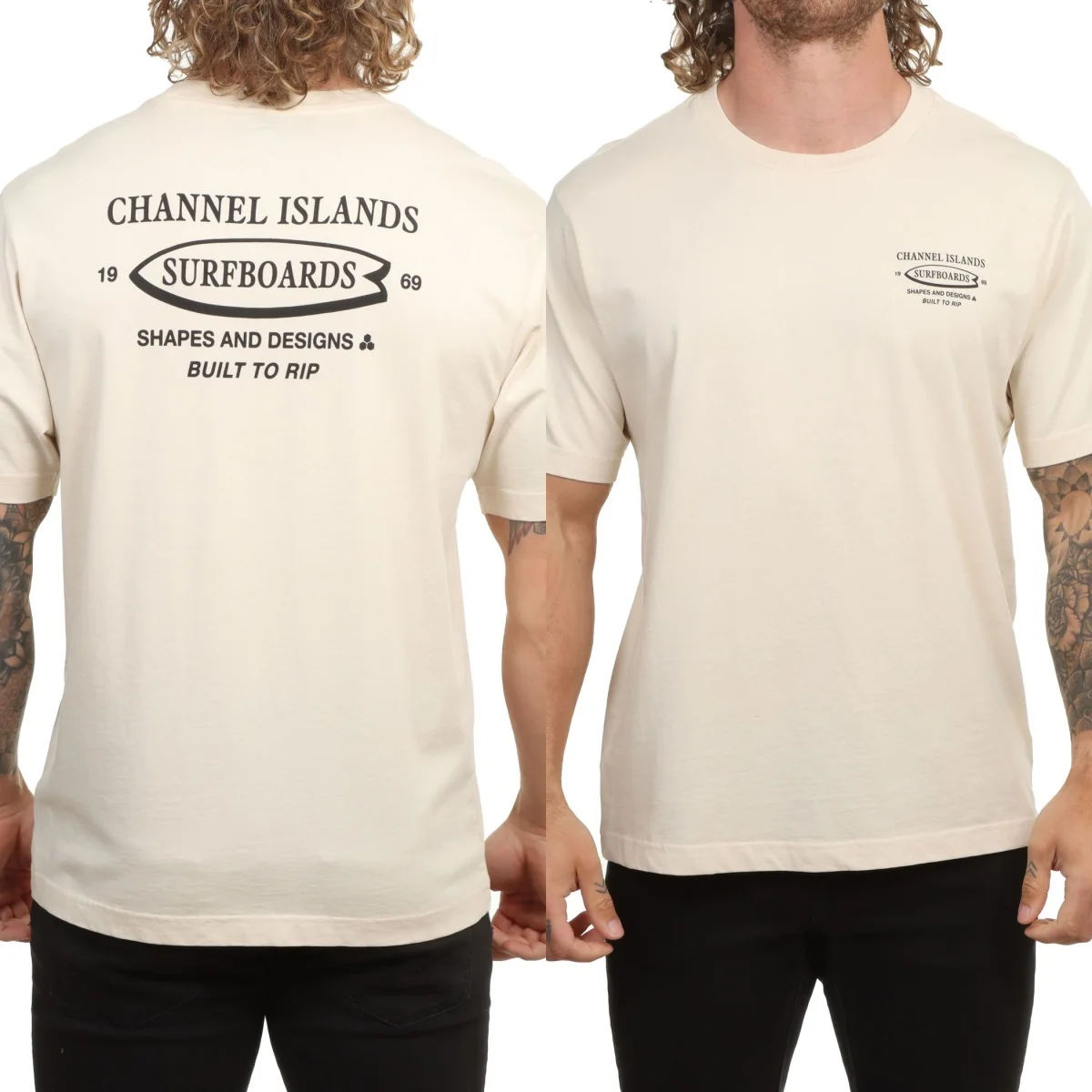 2026 Retro  Beach Surfer Graphic Tee Unisex Pocket‑Size Chest Logo & Large Back Print Cotton Short‑Sleeve Casual Summer T‑Shirt