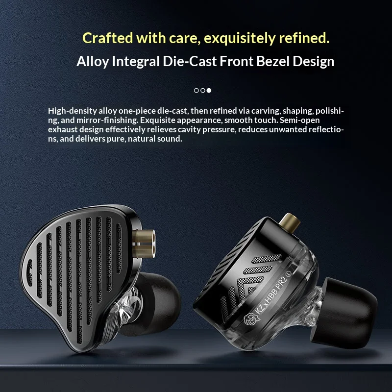 In Stock Kz‑Pr2 Planar Magnetic Iem Earphones Hi‑Fi Audiophile Studio Monitor In‑Ear Headphones High Fidelity Sound Detachable