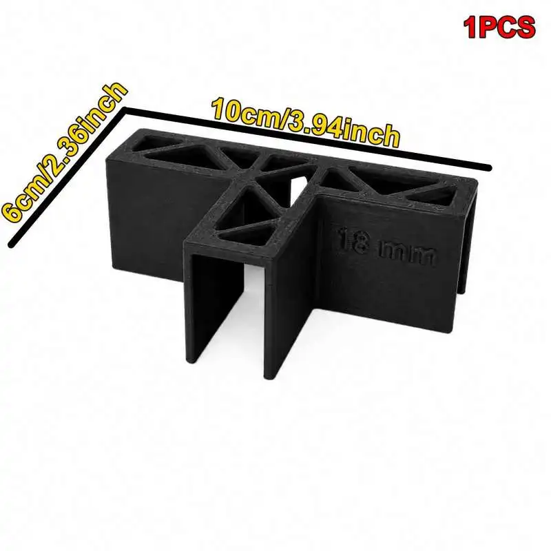 18mm T Shape Joint Assembly Tool Practical Auxiliary Fitting Tool for Frame Connection Installation Work