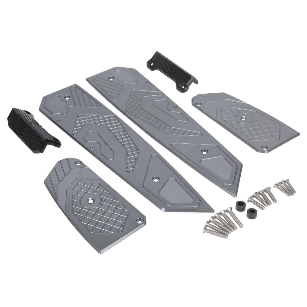 

Motorcycle Accessories Aluminum Footrest Rests Pedals Footboard Step Footpad Pedal Plate For HONDA Forza350 NSS350