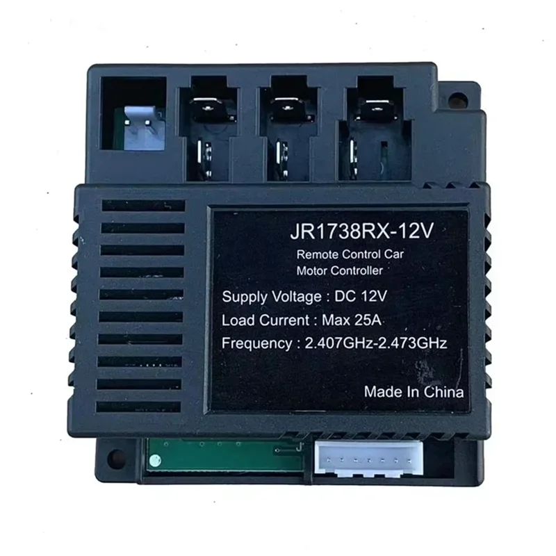 【SLEEK DESIGN】JR Remote Control Receiver JR1738RX-12V For Kids' Electric Vehicles Children' S Cars