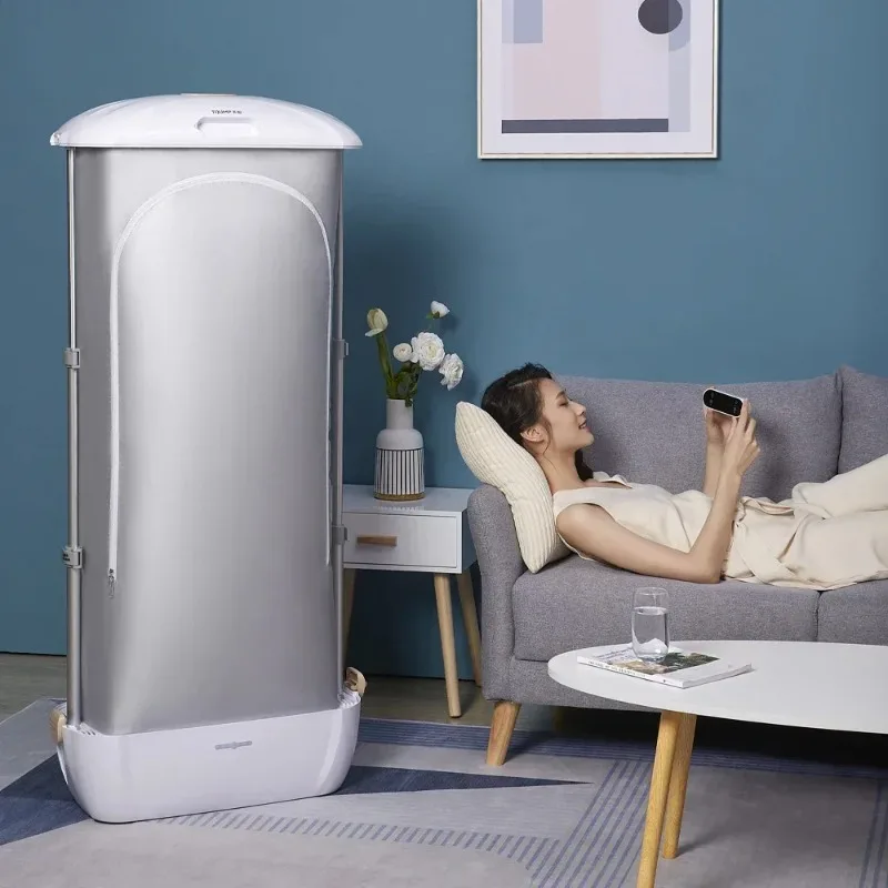 New Domestic Foldable Automatic Mobile Wrinkle Removal Folding Portable Uv Steam Electric Clothes Dryer Machine