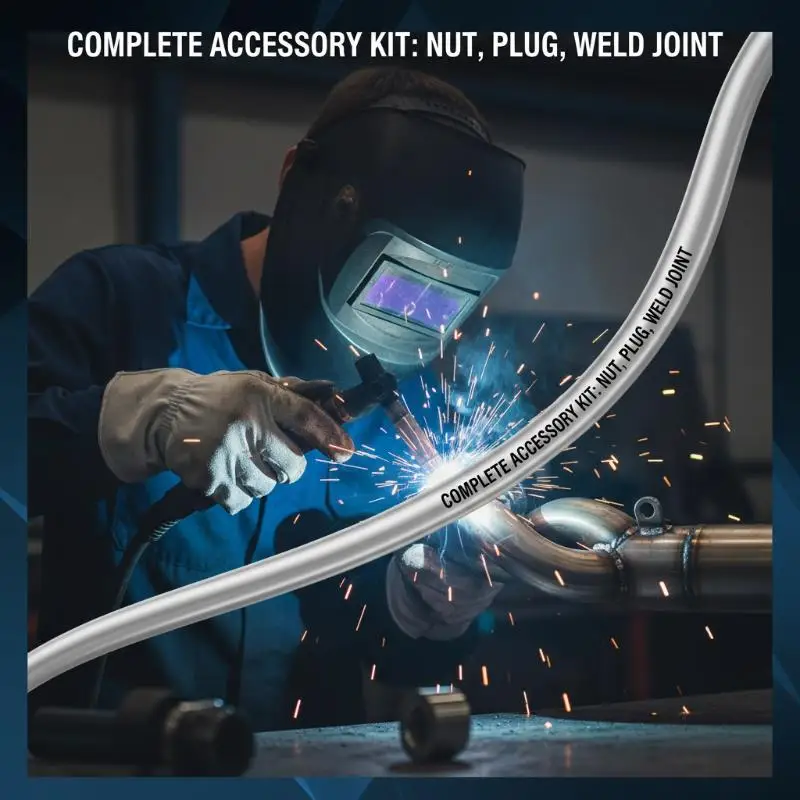 

Thread Oxygen Sensor Bung Stainless Steels Plug Wideband Nut Fitting Weld M18x1.5 Car Accessories