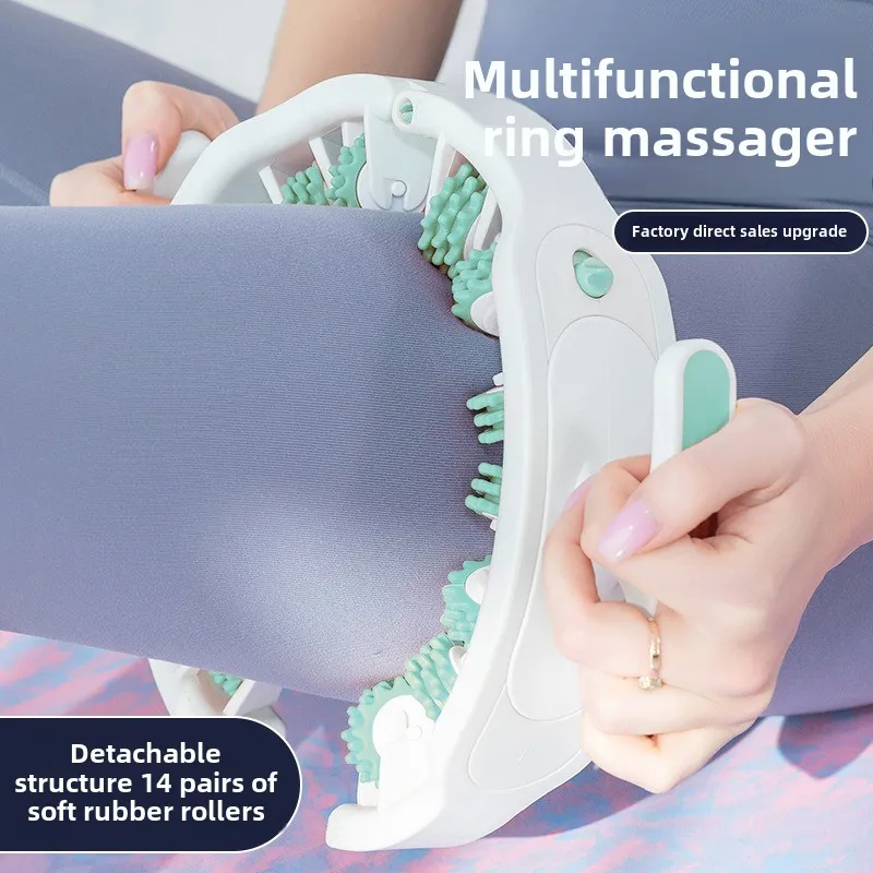 Circular Leg Massager,Circular Clamp,Home Yoga And Fitness Leg Massager,Shaping And Beautifying Leg Device