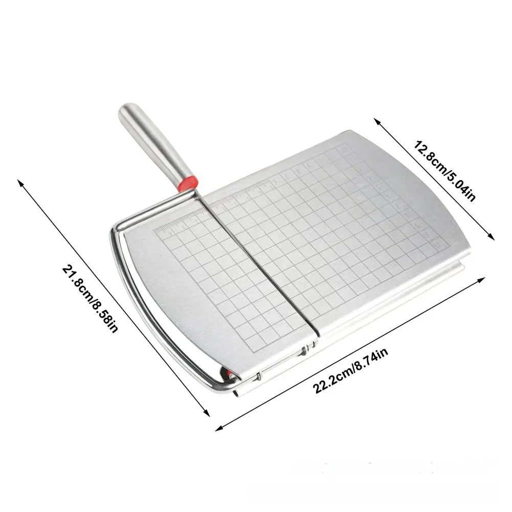 Home Kitchen Cheese Slicer Stainless Steel Cheese Slicer Kitchen Utensil Stainless Steel Blade Dishwasher Safe