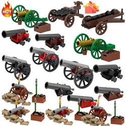 New Ww2 Figures Armas Accessories Cannon Trench Organ Gun Models Kids Building Blocks Toys Friends Gift For Boys Girls Juguetes