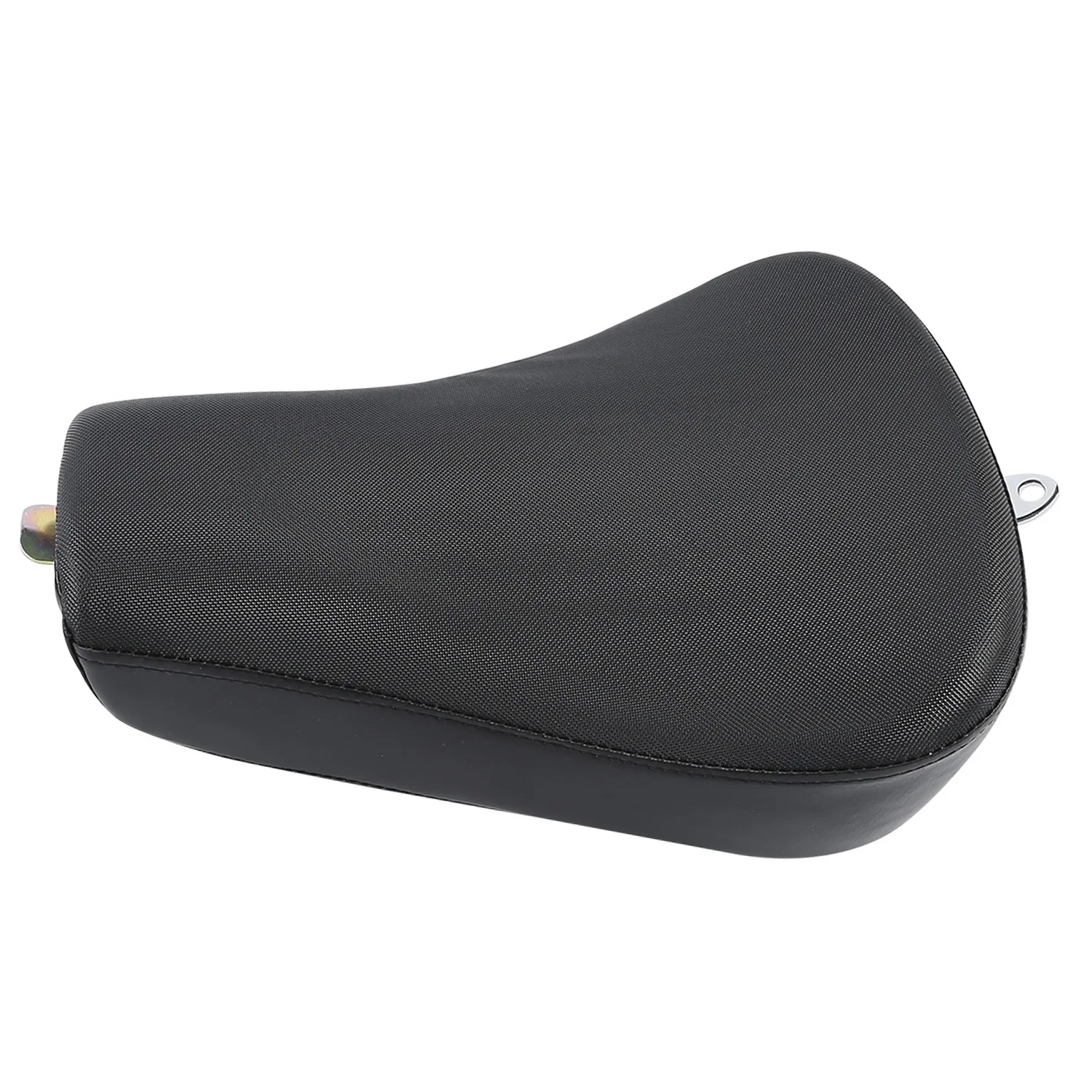 Black Motorcycle Front Driver Rider Solo Seat Cushion For Harley Sportster Forty Eight XL883 1200 72 48