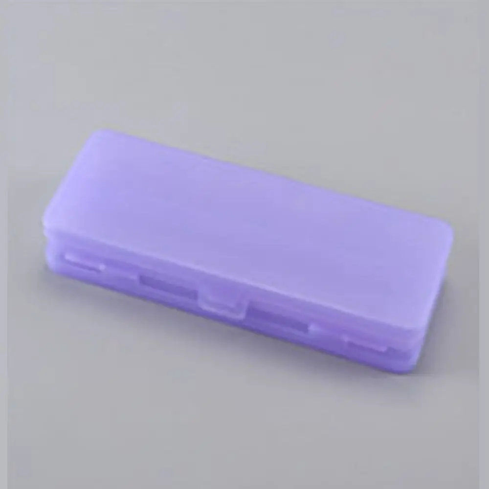 

Plastic Transparent Pencil Case Macaron Pencil Holder Dual-Layer Pencil Box Dustproof Large Capacity Simple Pen Case