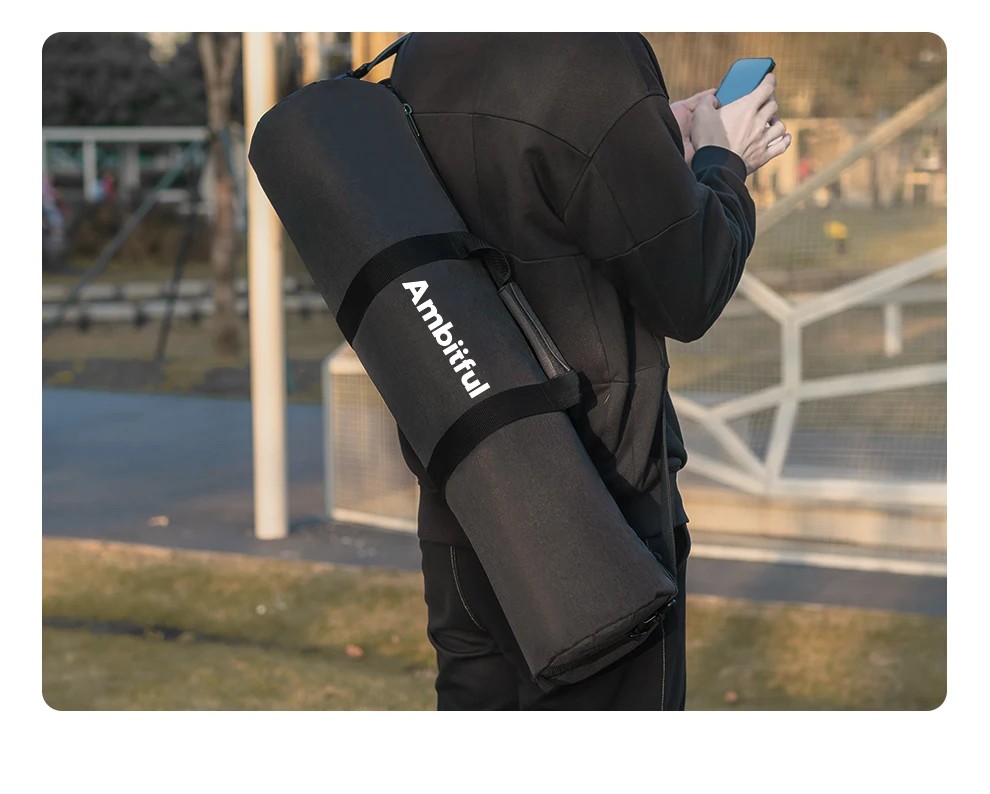 NEUE 50/60/70//80/90/100/110/120/130/140cm Einbeinstativ-Stativtasche Tragbare Schultergurt-Tragetasche TB PRO für gepolsterte Lichtstative – Detail 11