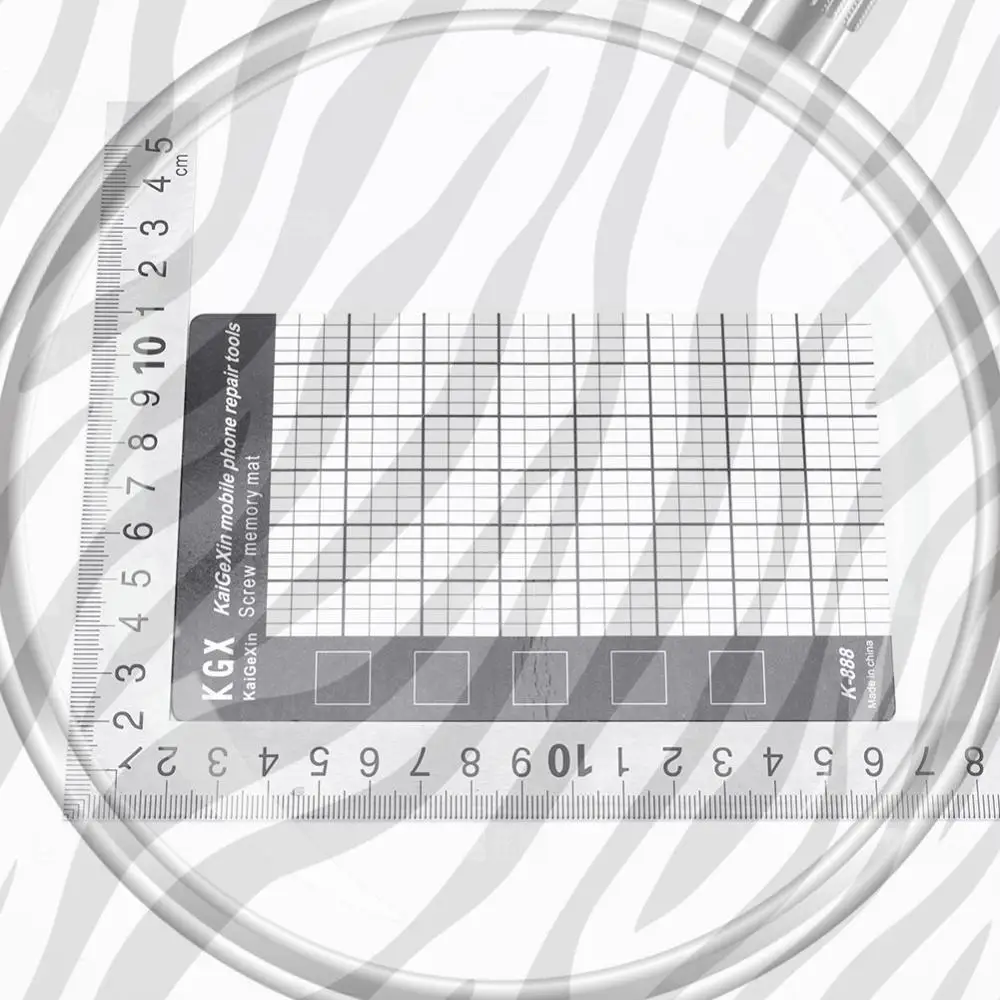 

Magnetic Screw Mat Memory Chart Work Pad Universal Screw Memory Pad Magnetic Storage Pad Disassembly Repair Work Mat for Screws