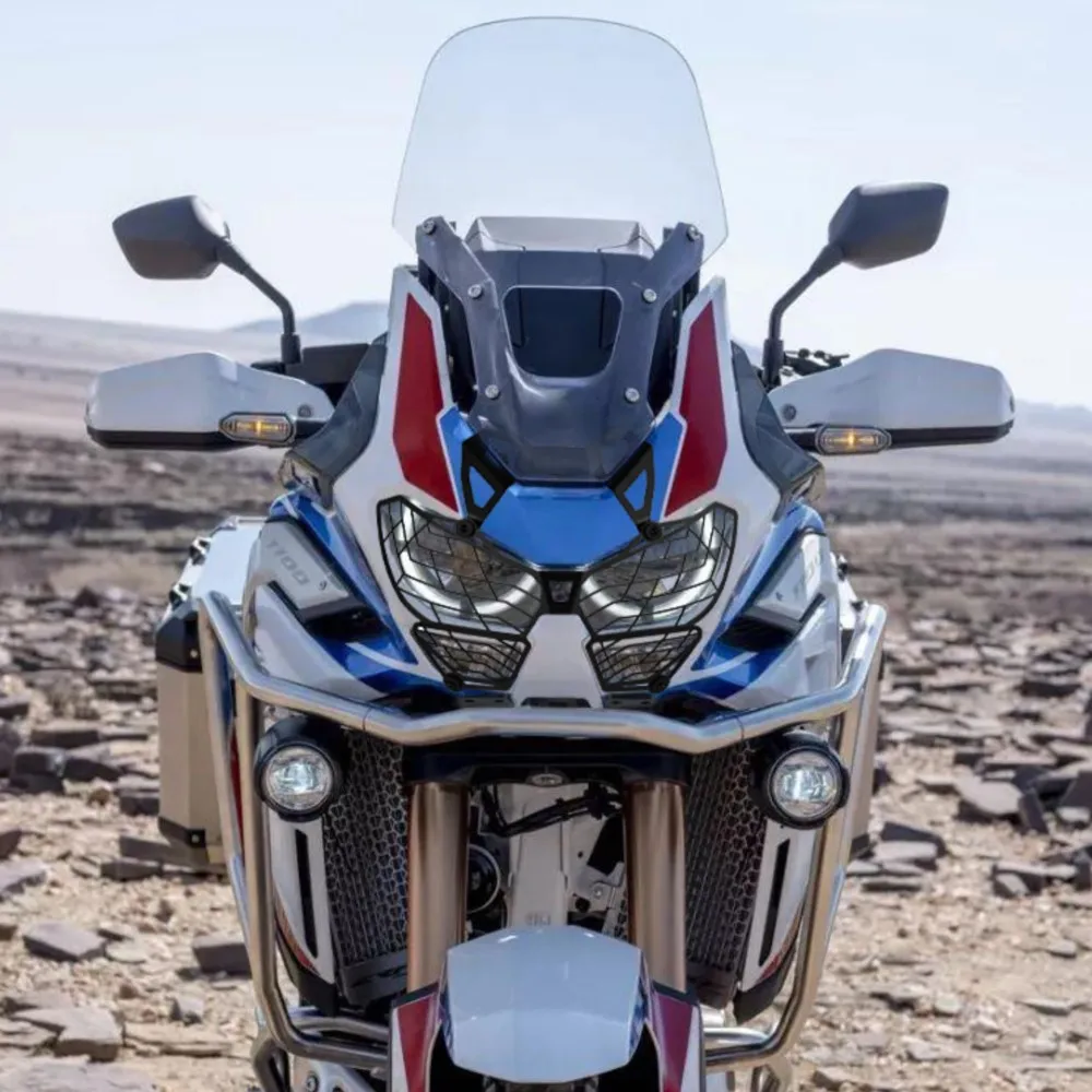 

Motorcycle FOR Honda CRF1100L Africa Twin 1100 Adventure Sports 2019-2024 2020 2021 2022 Headlight Grill Guard Cover Protection