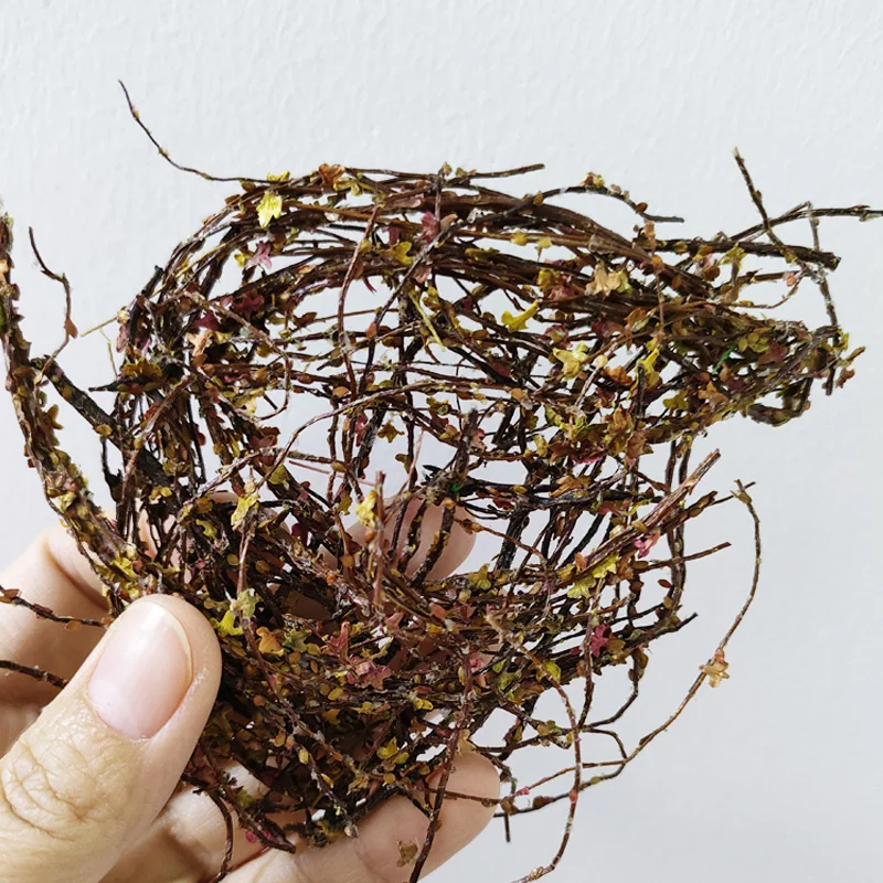 โมเดลต้นไม้แห้งจำลอง วัสดุสำหรับทำรั้ว ฉากบ้าน งานฝีมือ ตกแต่งโต๊ะทราย วัสดุสำหรับทำไม้เลื้อยปีน