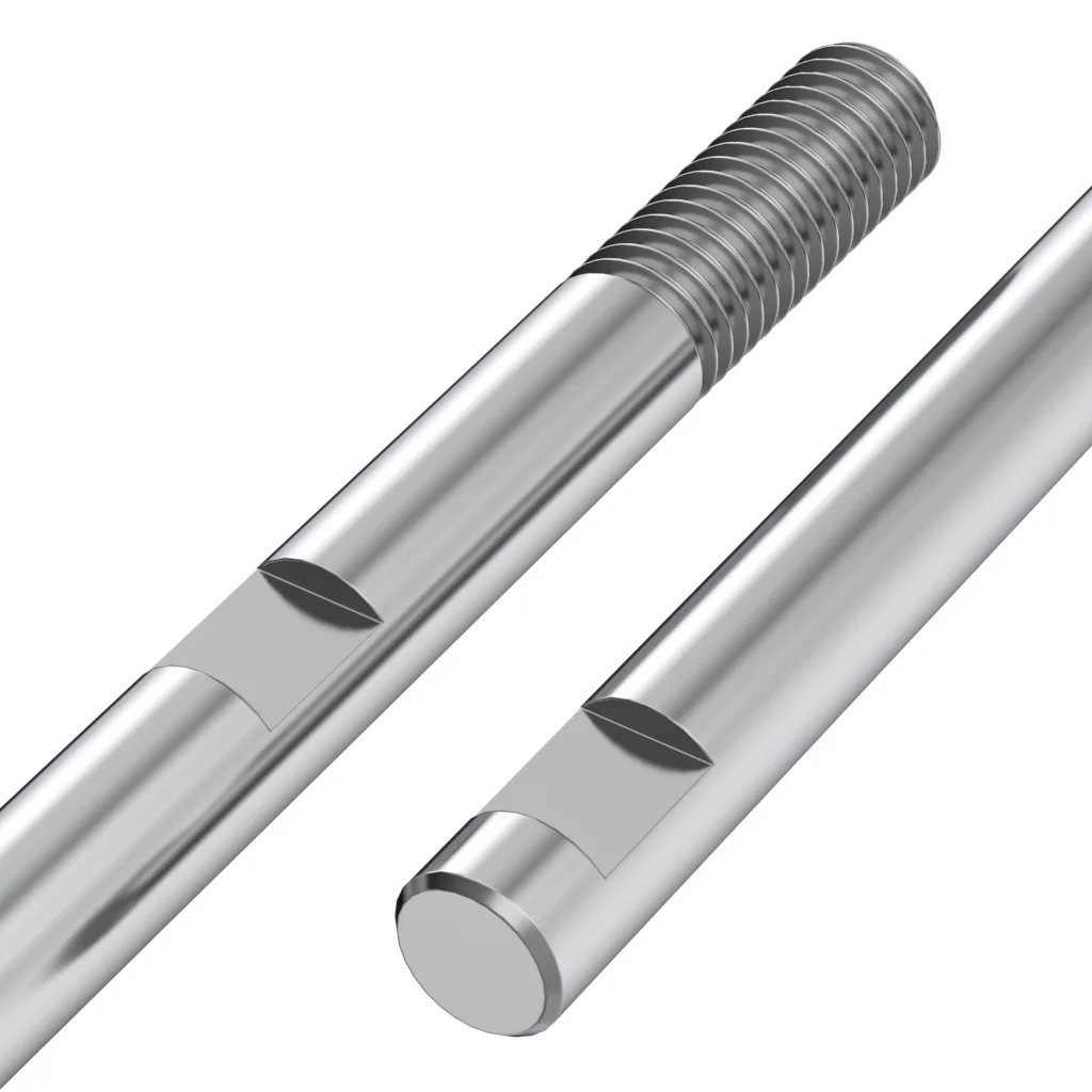 1PC 5mm RC Boat Shaft Length 15/20/25/30/35cm 5 Size 304 Stainless Steel Motor Drive Metal Shaft  Rc Boat Spare Parts