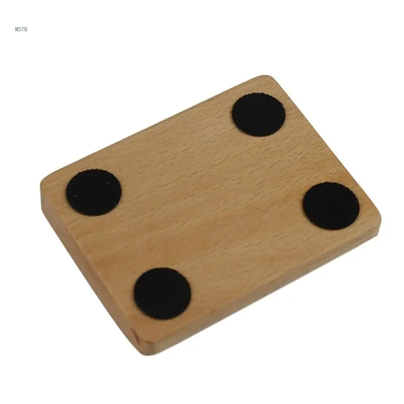 Wrist Pad Wooden Mechanical Keyboard Wrist Rest with Mat Gaming Keypad Desk Wrist Guard Support Pad Dropship