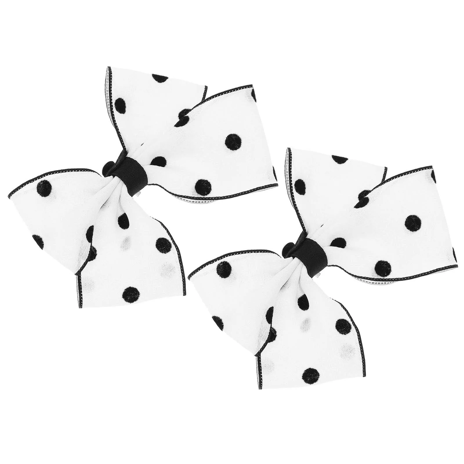 

1 Pair Bow Shoe Clips Women Black White Checker Coffee Decorative Buckles Detachable Design Suitable Work Parties