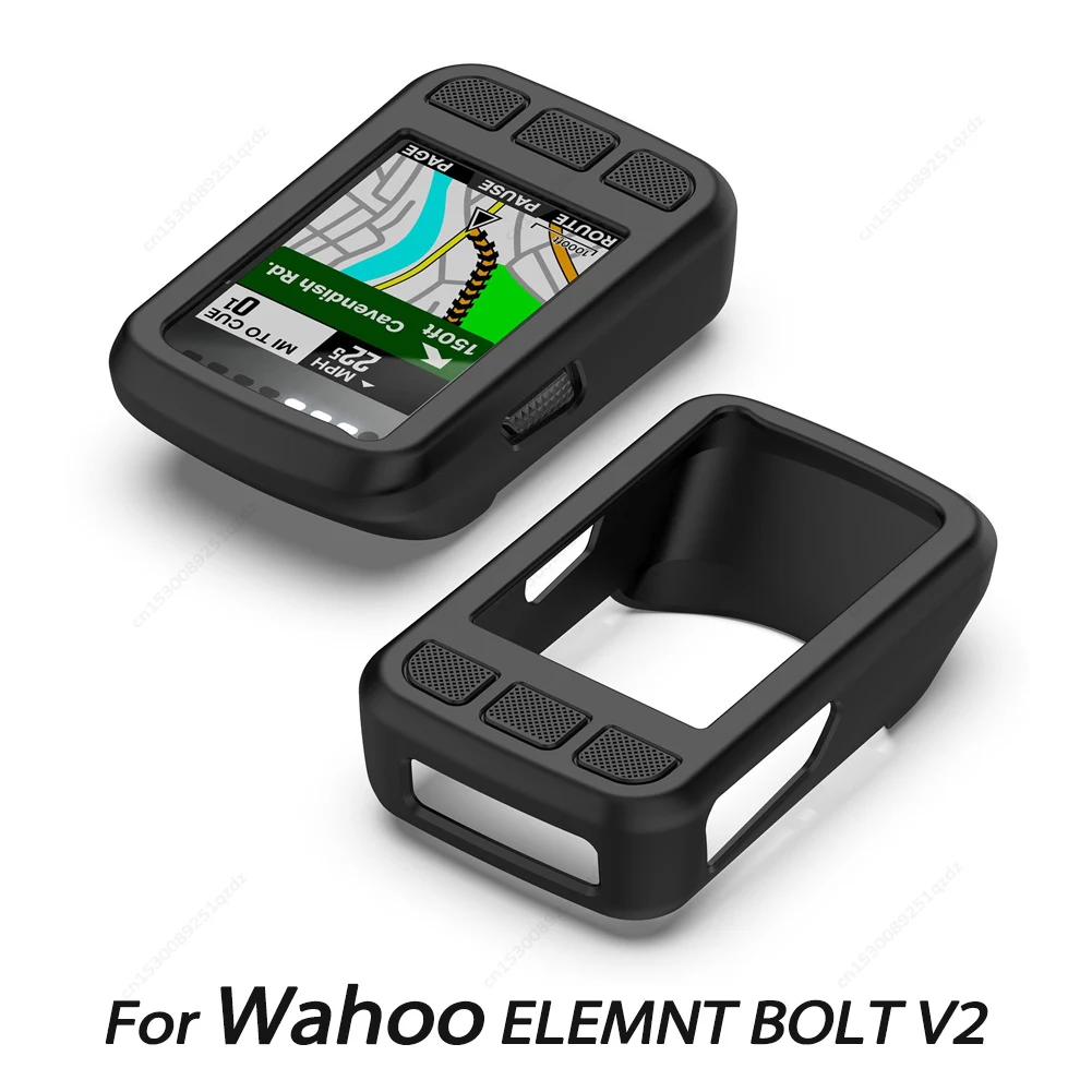 Case for Wahoo ELEMNT BOLT V2 Bicycle Stopwatch Protective Case Bike Speedometer Computer Bumper Silicone Case Bicycle Accessory