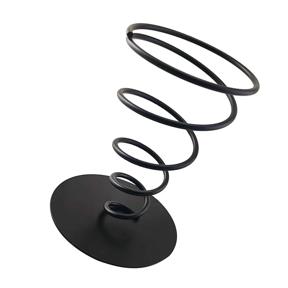 

Ice Cream French Cone Display Fries Stand Wrought Iron Snack Serving Rack Stainless Steel Fry Holders Cake Stand