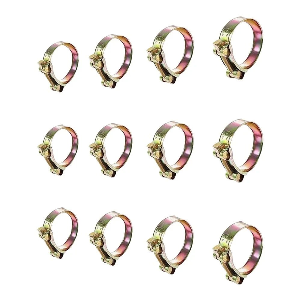 Stainless Steel T-Bolt Hose Clamp for Exhaust Turbo Systems and Silicone Hoses in Automotive and Motorcycle Applications