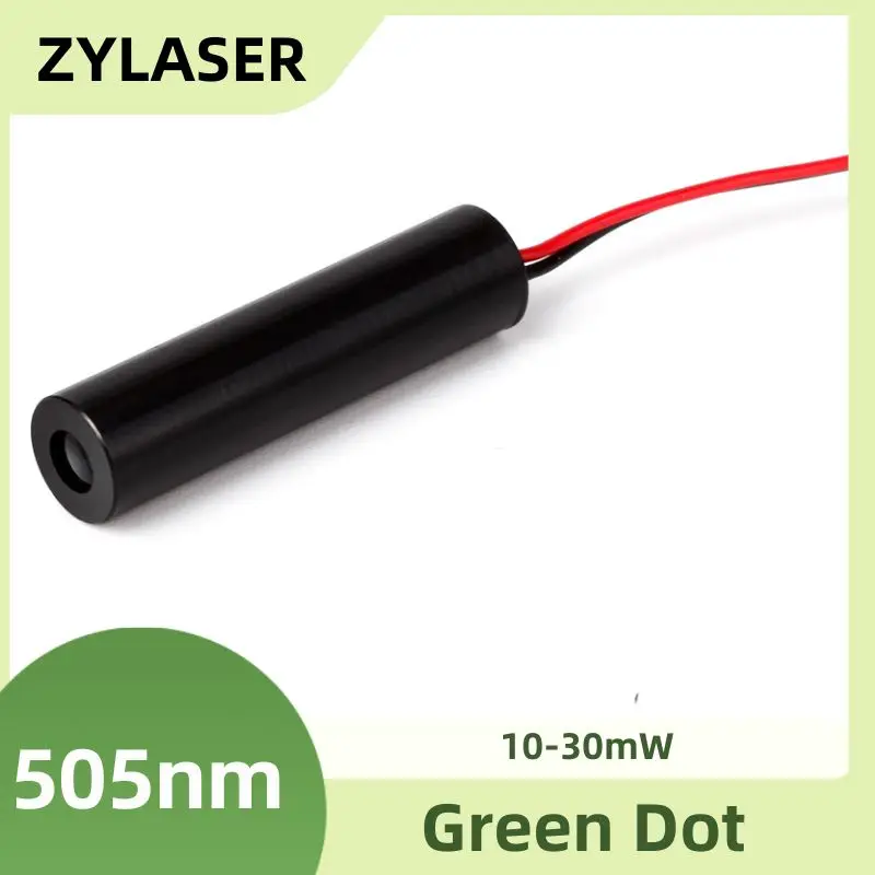 

D8x32mm 505nm Green Dot Laser 10mW 20mW 30mW Diode Module Woodworking Cutting Accessories Industrial Grade ACC Driver