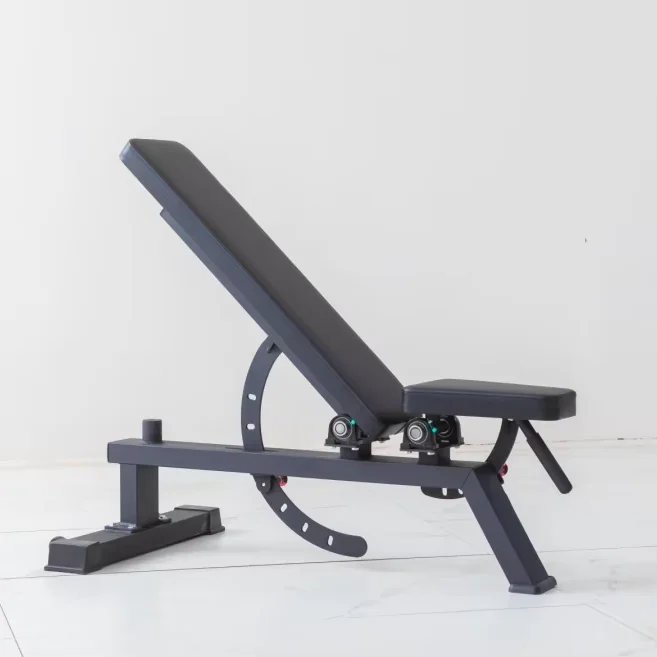 

Adjustable Metal Bodybuilding Weight Bench Stable Sit-Up Bench with Super Load-bearing Capacity Foldable Basic Gym Bench