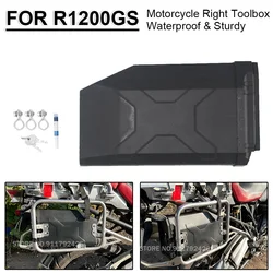 Motorbike Trunk Tool Box Right Side Motorcycles 5L Plastic Toolbox For BMW R1200GS OC 2004-2012 Adventure 2005-2013 R1200GSA