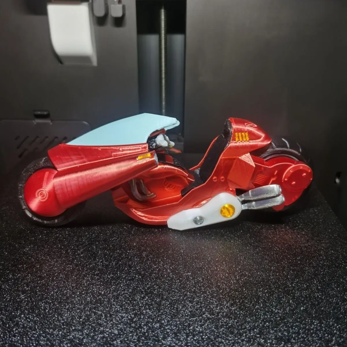 Anime  AKIRA 20cm akira Motorcycle Figure 3D Printing Action Figure Model Toys GK Collectible Ornament Figurines Festival Gift